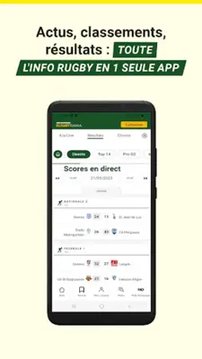 Rugbyrama - Midi Olympique android App screenshot 14
