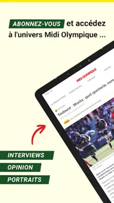 Rugbyrama - Midi Olympique android App screenshot 3