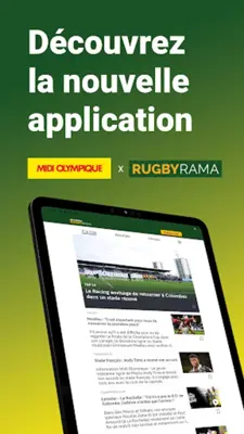 Rugbyrama - Midi Olympique android App screenshot 7